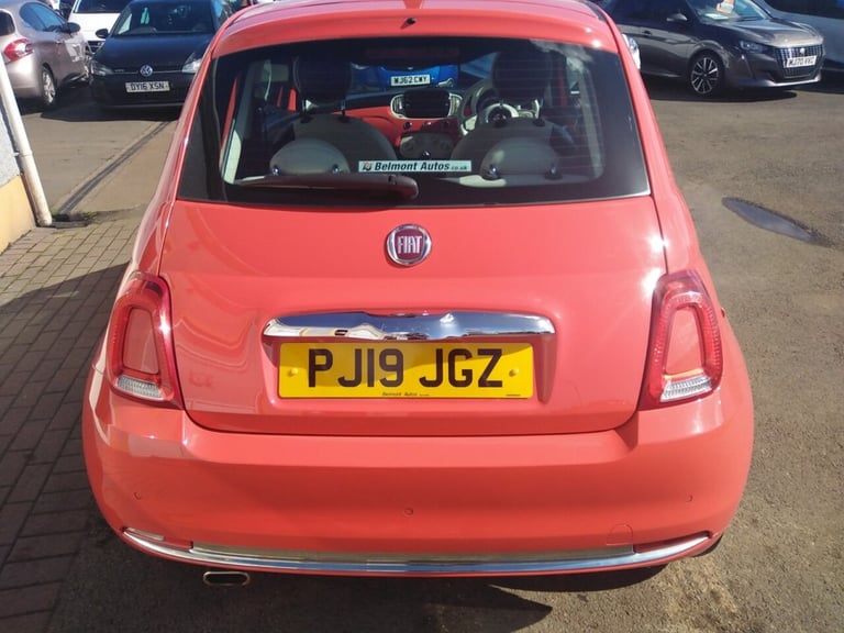 2019 Fiat 500 1.2 Lounge Hatchback 3dr Petrol Manual Euro 6 (s/s) (69 bhp) Hatchback Petrol Manual