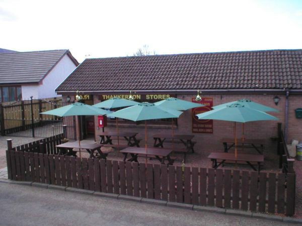 FREEHOLD SHOP WITH CAFE & LAND FOR SALE IN SCOTLAND OR CONVERSION TO FAST FOOD OR RESTAURANT