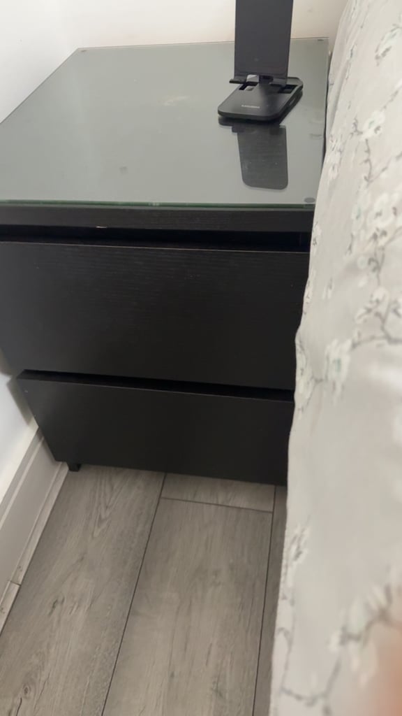 image for IKEA bedside table 