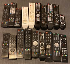Television remote controls 