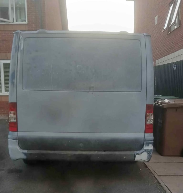 Mk7 transit smoothed tailgate  and twin single don dash insert 