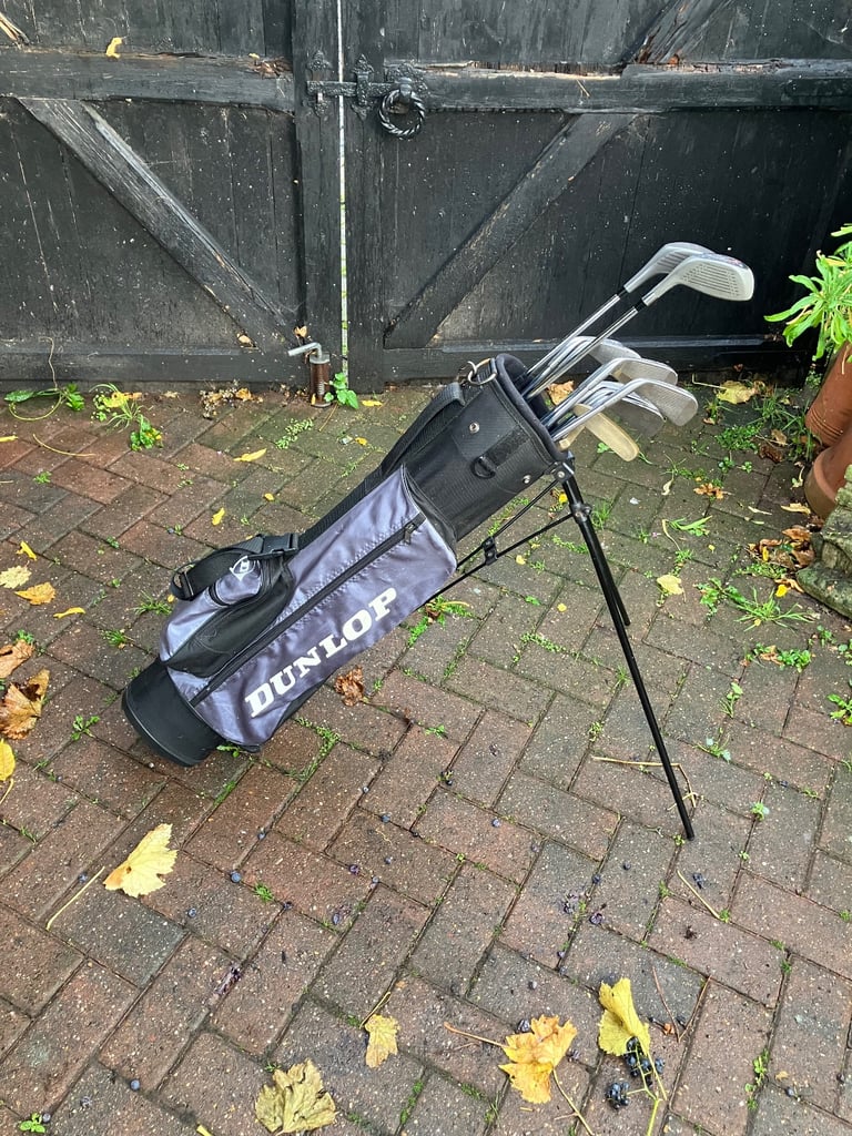 image for Men’s Golf Clubs Ideal Starter Set For Someone With. Dunlop Stand Bag 