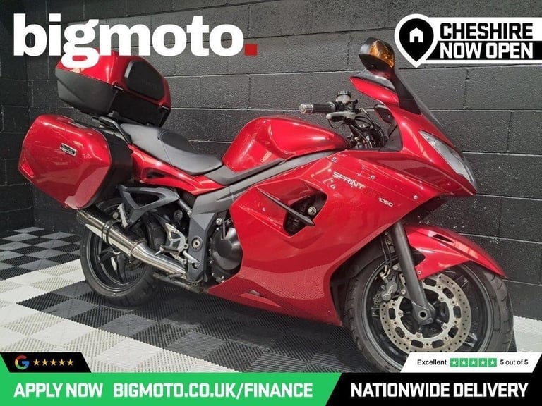 image for 2013 13 TRIUMPH SPRINT GT 1050 ABS FINANCE SPECIALISTS APPLY NOW