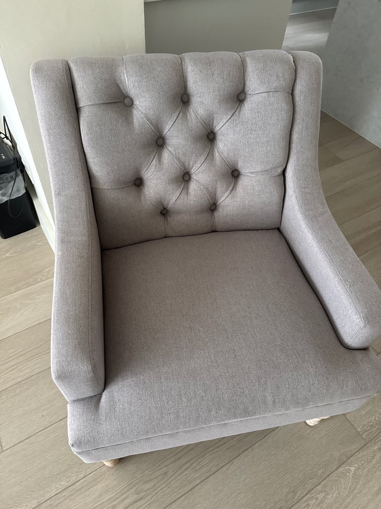 Light Grey Armchair