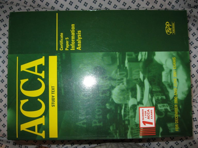 Lots of unused ACCA textbooks - now £2 each