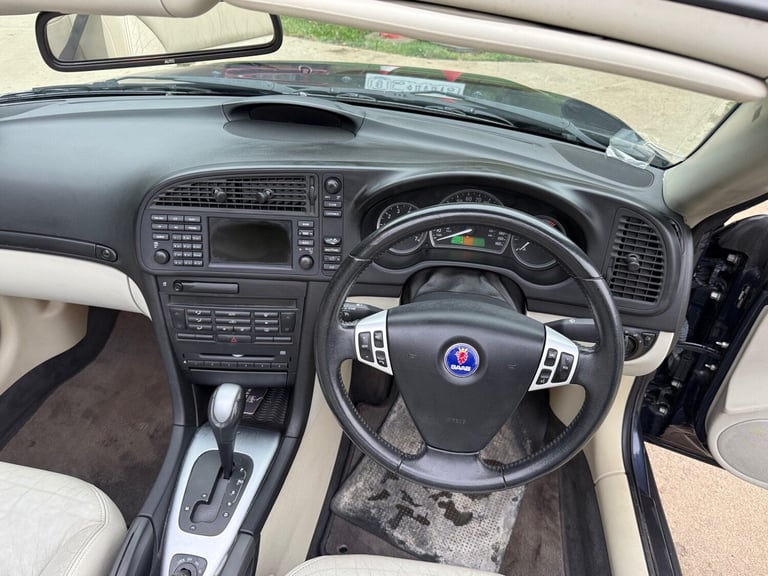 2004 Saab 9-3 2.0T Aero 2dr Auto CONVERTIBLE Petrol Automatic