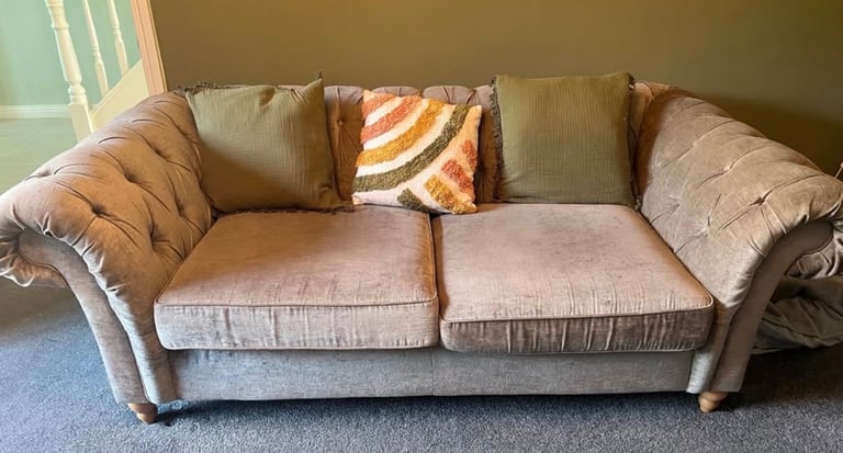 Beautiful Sofa and Snuggle chair 