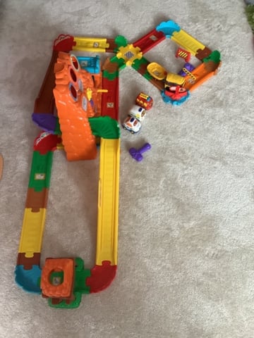 Toot toot drivers gold mine train set in West Calder West