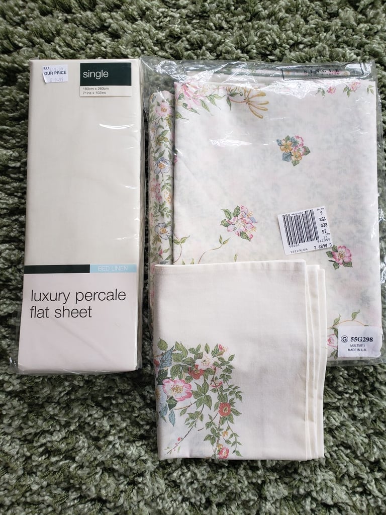 NEW Dorma The Country Diary of an Edwardian Lady 2x single duvet cover sets £30 each