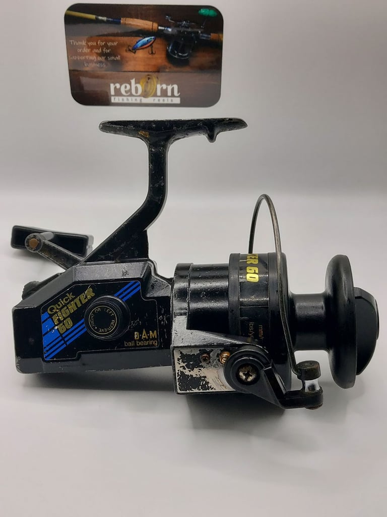 #264 Vintage Fishing Reel D.A.M. Quick Fighter 60