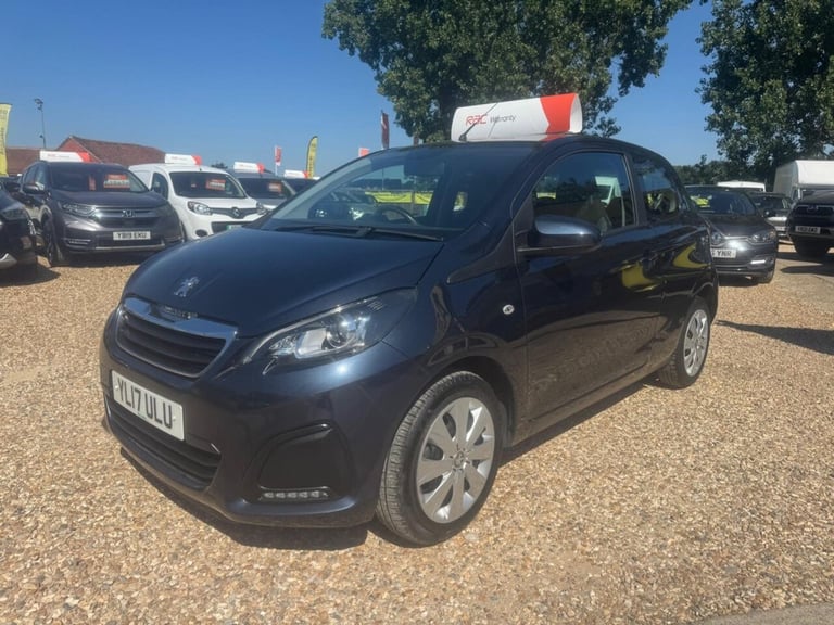 2017 Peugeot 108 1.0 Active 3dr HATCHBACK PETROL Manual