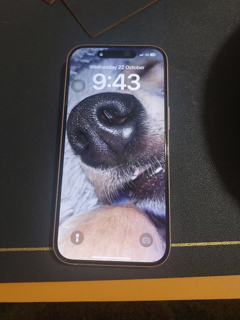 Pink iphone 15 