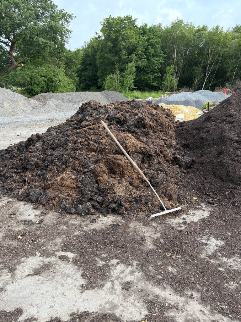 Manure, compost, Topsoil, 