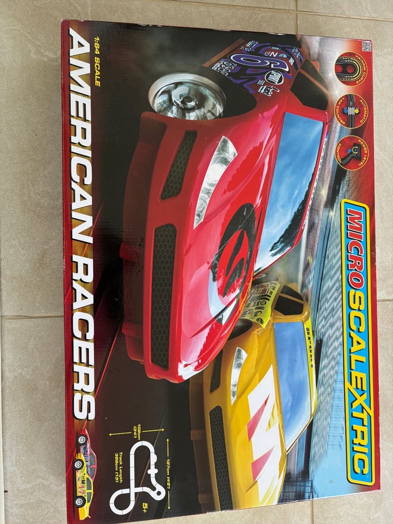 Micro Scalextric American Racers