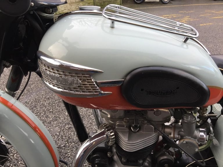 1959 Triumph Bonneville 650 T120 Tangerine Dream Pre Unit Stunning Condition