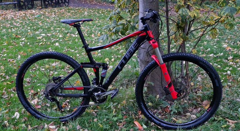 image for 💥FULL SUS CUBE STING 29ER💥 [USED A COUPLE OF TIMES] HAS MANITOU REMOTE FORKS SIZE MEDIUM £600