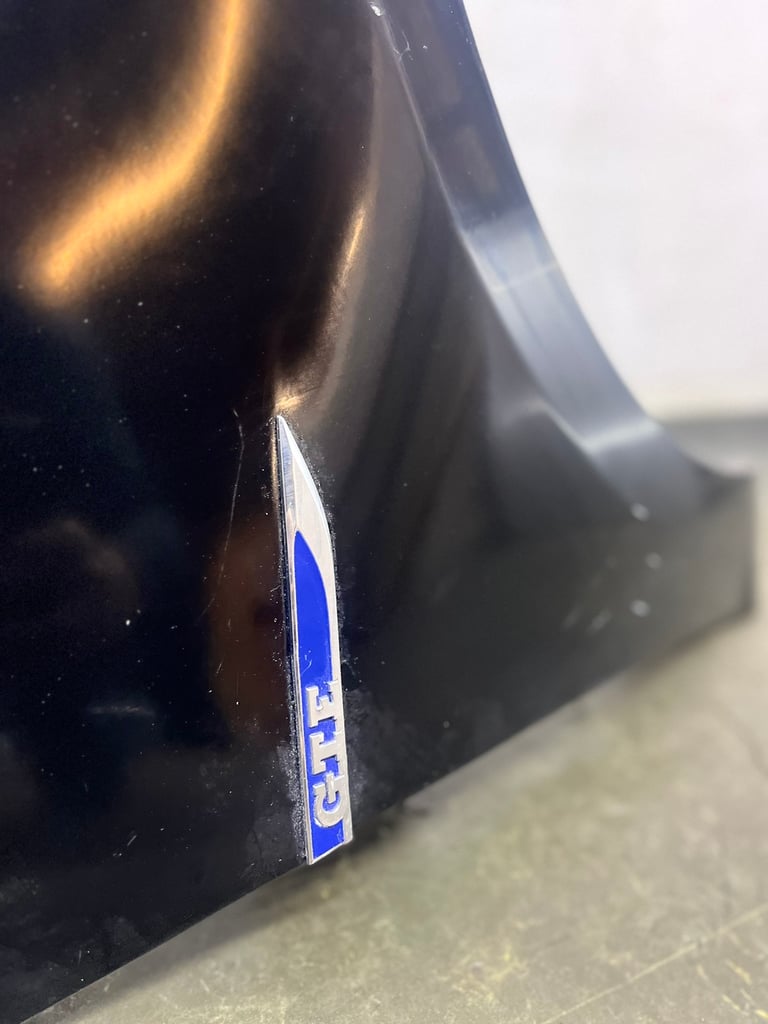 VW GOLF MK7 GTE DRIVER WING IN BLACK 13-17 