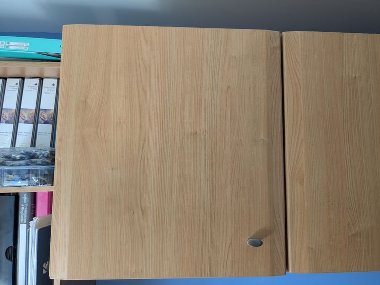 MFI Melbury Bedroom Furniture 6 piece ( Wardrobe, bridge unit, bookcase, cabinet)