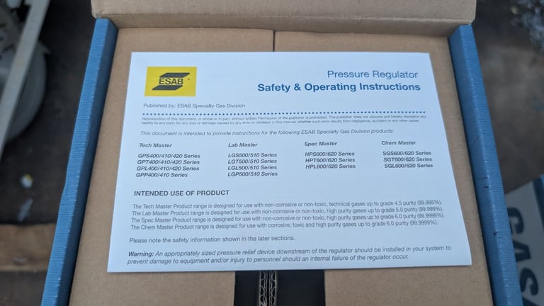 Gas regulators GASARC