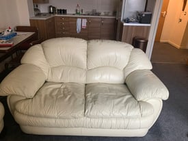 3 + 2 Leather sofas 
