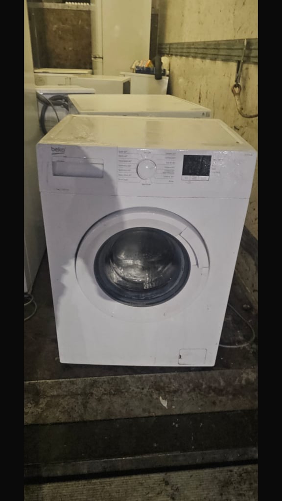 image for Beko white 8kg washing machine. In excellent working condition. With 3 months warranty. 