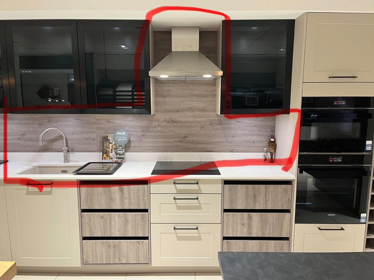 image for kitchen panels “Only” HACKER ROMA CASHMERE GERMAN EX DISPLAY