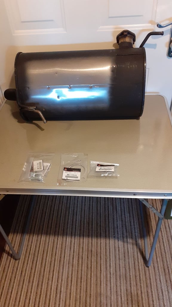 New Exhaust back box for Mitisubishi Outlander 