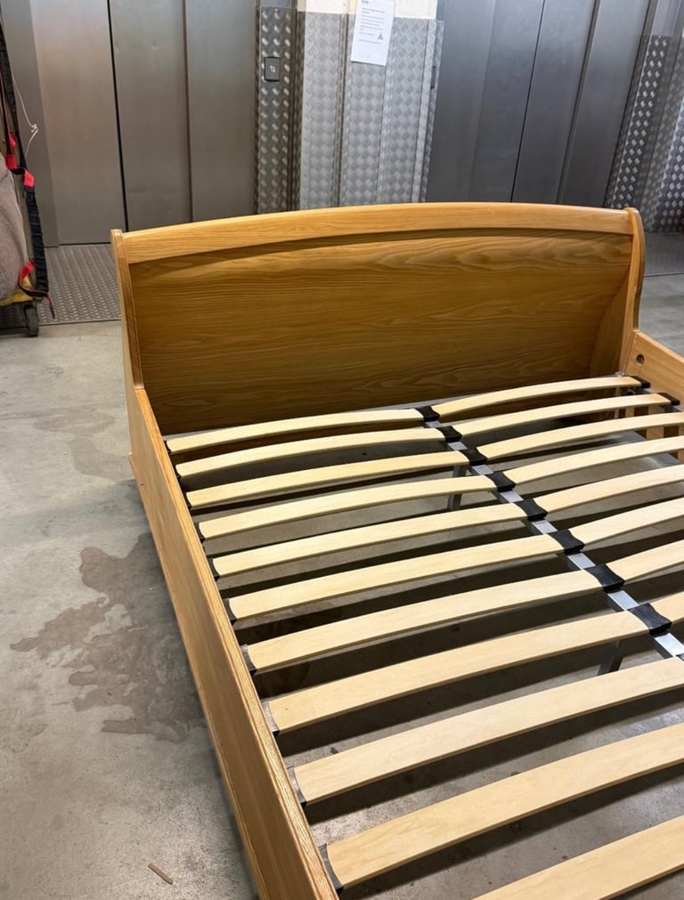 King Size Sleigh Bed Frame with optional Mattress 
