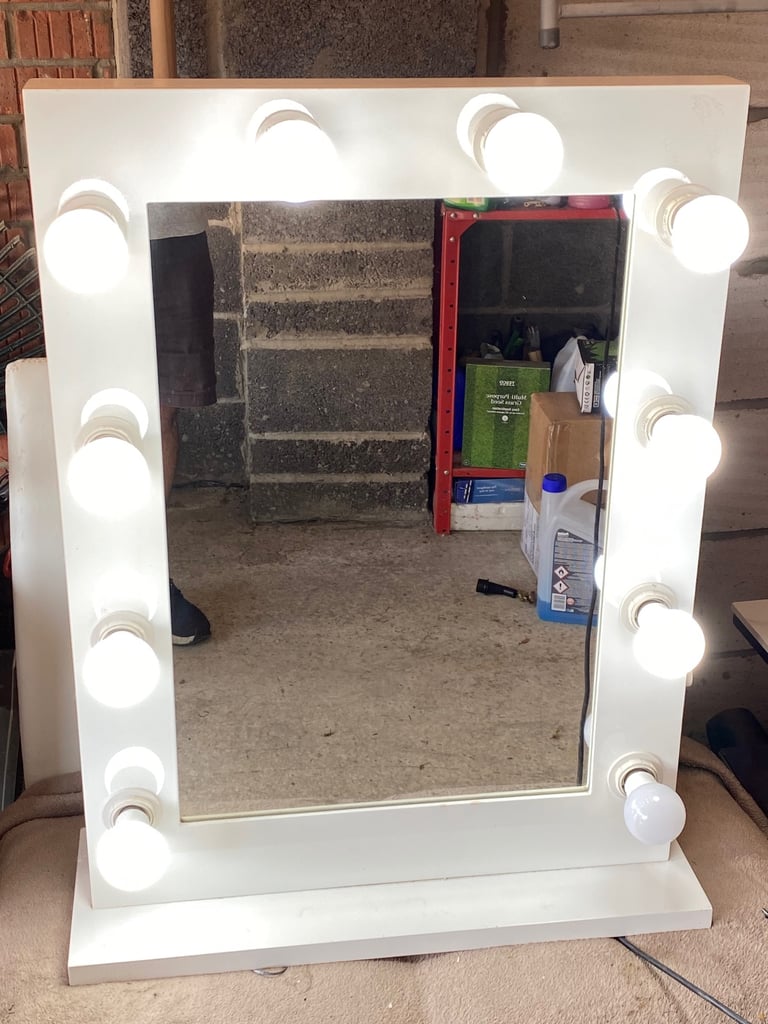 Dressing Table Lighted Mirror