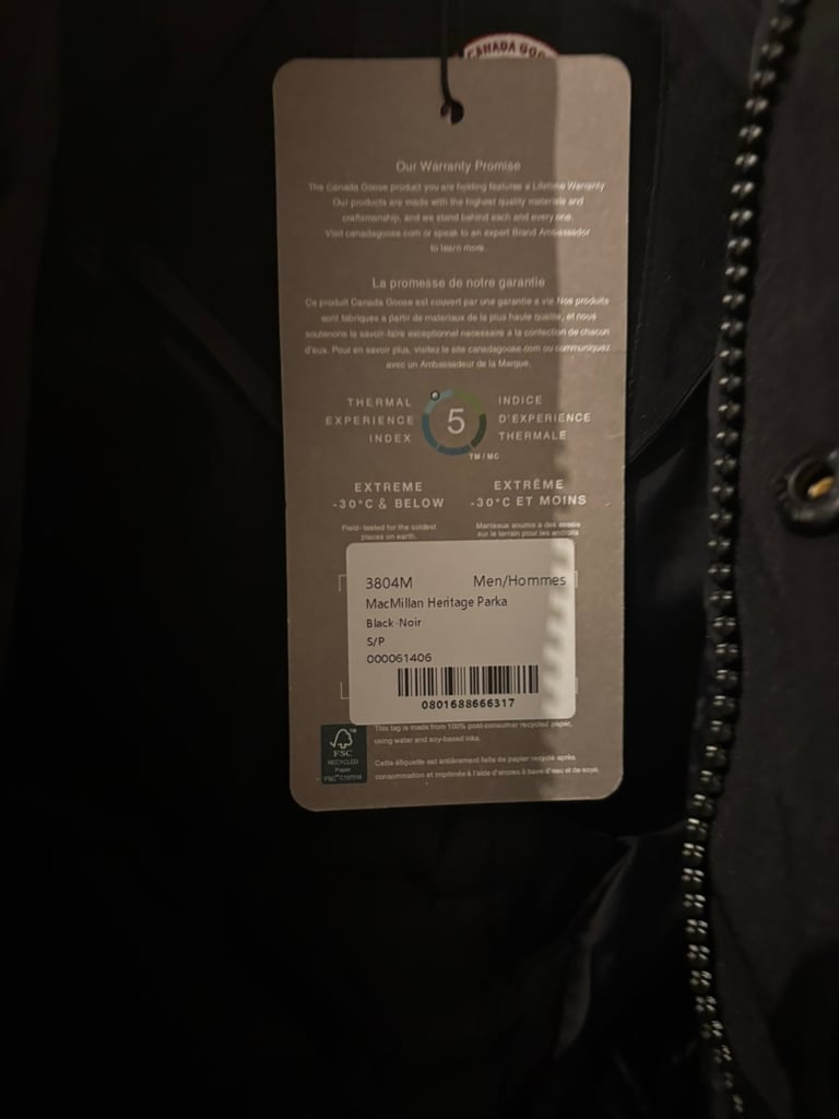  Canada Goose Macmillan Parka Down Padde