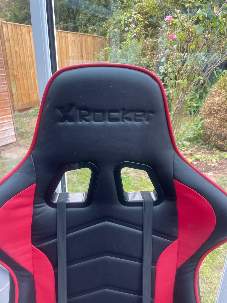 X Rocker Alpha eSports Office Gaming Chair - Red