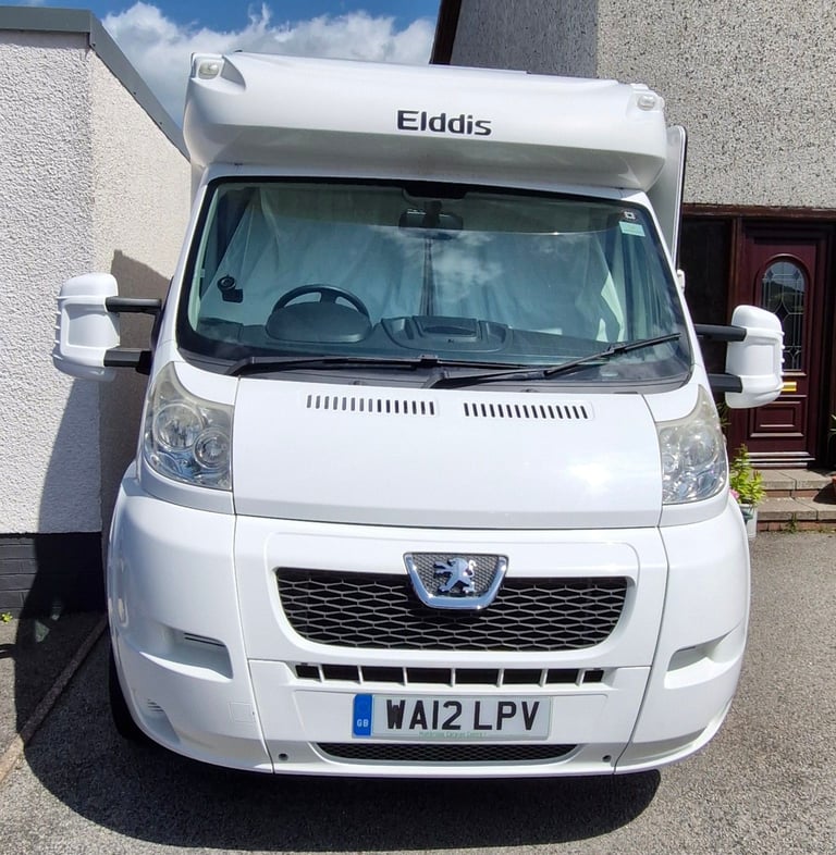 Elddis Autoquest 140, 2012/12, FSH, 2 berth, end lounge July 2025 Hab check 25 HPI clear