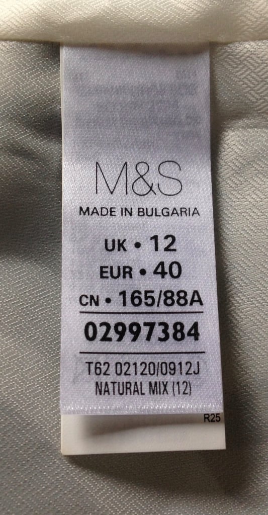 PER UNA M&S Jacket in Italian Fabric Size 12 New with Tags
