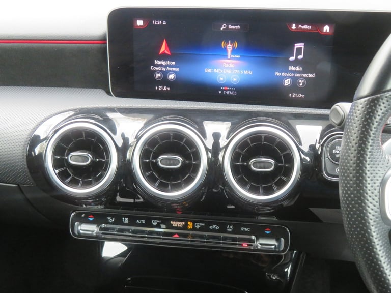 2019 Mercedes-Benz A-Class A180d AMG Line Executive 5dr Auto Grey HATCHBACK Diesel Automatic