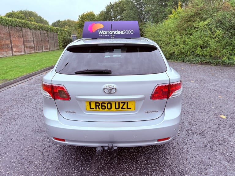 2010 60 TOYOTA AVENSIS 2.0 D4-D T4 NAV ESTATE 6 SPEED MANUAL GREAT SPEC MOTOR