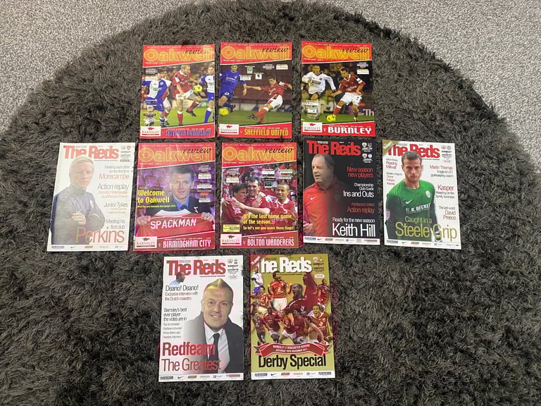 image for 299 Home Barnsley Programmes