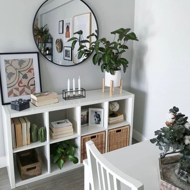 image for KALLAX Shelving unit, white, 77x147 cm Bookshelf 