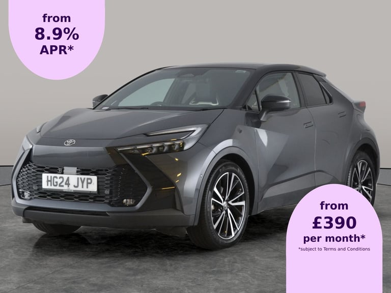 2024 Toyota C-HR 1.8 VVT-h Excel SUV 5dr Petrol Hybrid CVT Euro 6 (s/s) (140 ps) - CARPLAY - Suv ...