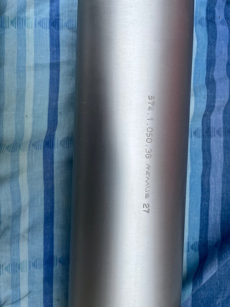 Ducati monster 695 OEM exhaust muffler system