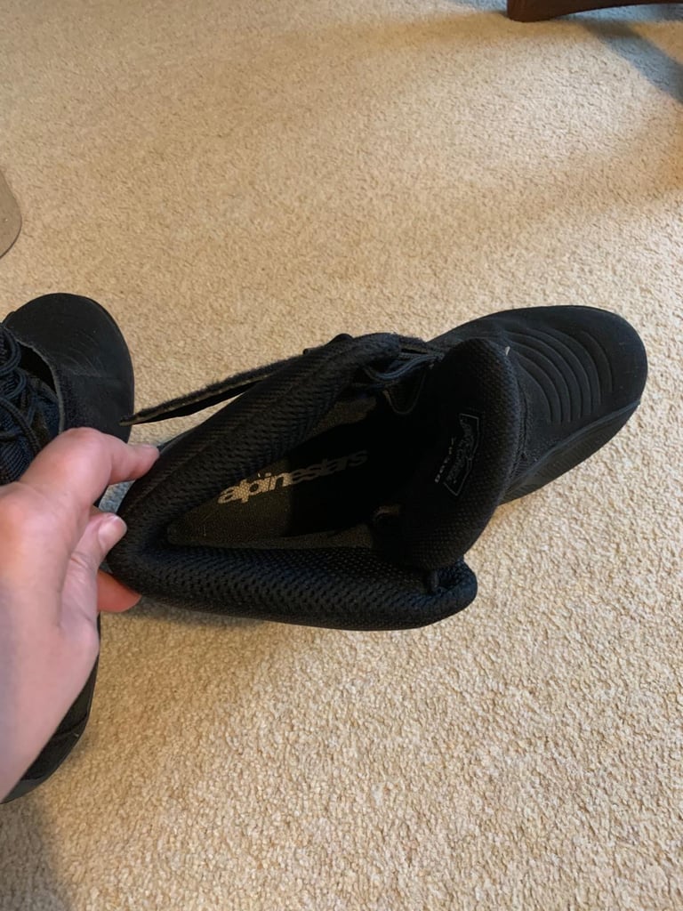 Alpinestar motorbike boots size 10