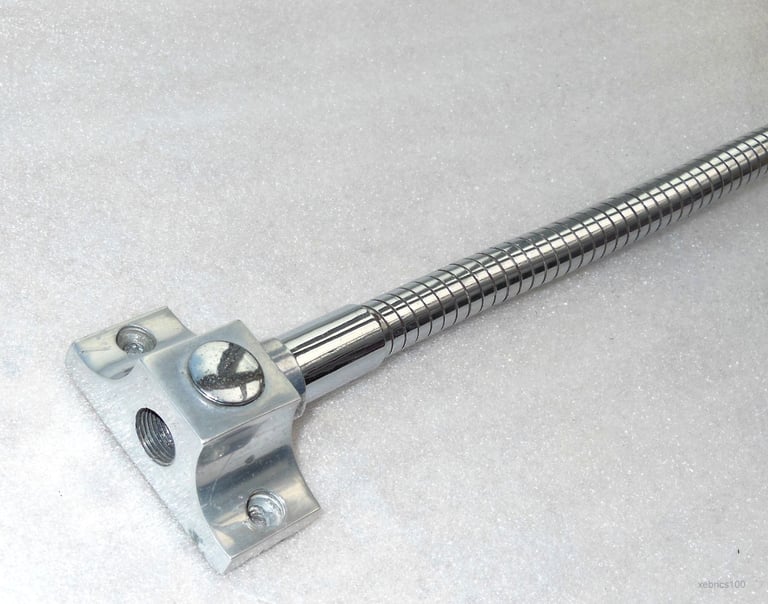 FLEXIBLE, CHROME, MICROPHONE BODY