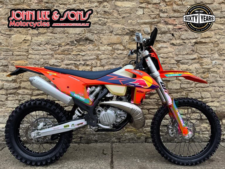 image for KTM EXC 300cc 2T TPI Enduro Bike, 2022 Model, Road Reg'd, 85 Hours, Immaculate