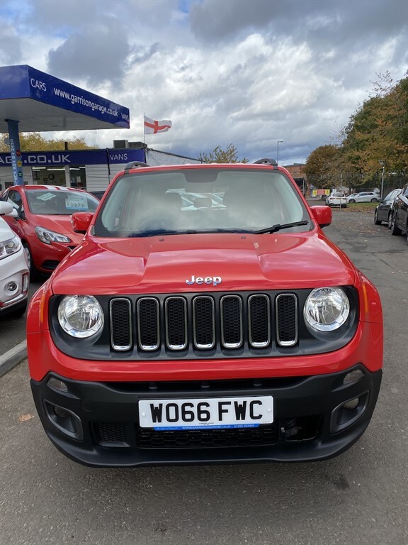 2016 Jeep Renegade LONGITUDE Estate Petrol Manual