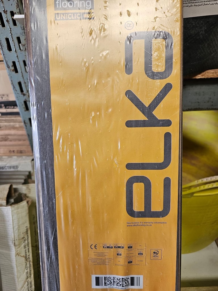 Medium grey laminate flooring 