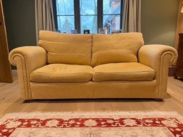 URGENT MUST GO - Set of 2 Duresta Waldorf 2.5-Seater Sofas RRP 8000