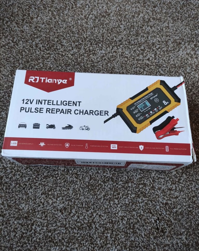 8a car battery charger and repair
