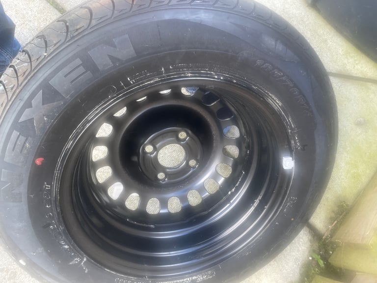Spare corsa wheel 