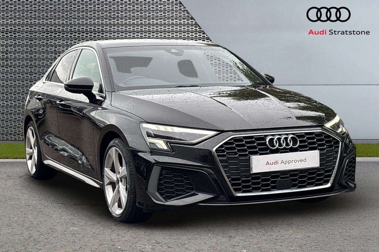 2023 Audi A3 30 TFSI S Line 4dr Saloon Petrol Manual
