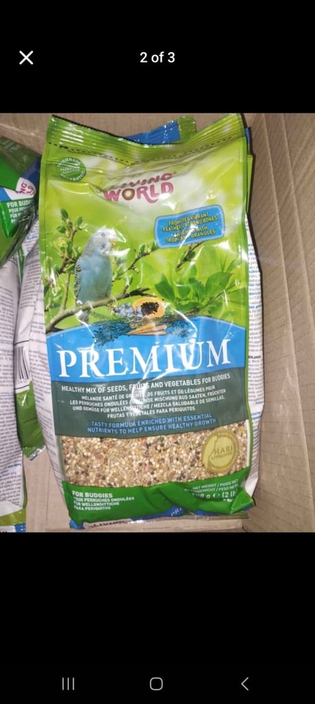 Premium budgie seed