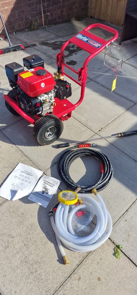 New - Clarke petrol power washer